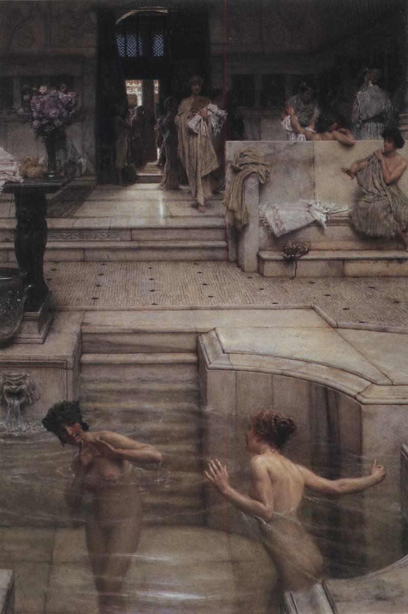 1909 Alam-Tadema A Favorite Custom.jpg